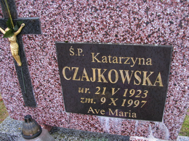  Czajkowska 1923 Biały Bór - Grobonet - Wyszukiwarka osób pochowanych