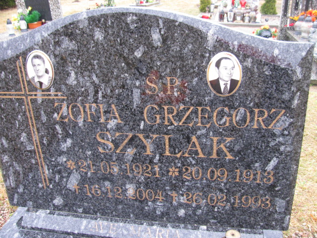Zofia Szylak 1921 Biały Bór - Grobonet - Wyszukiwarka osób pochowanych