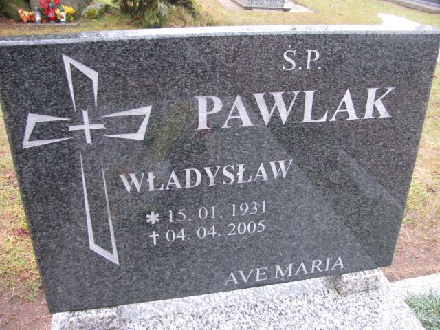 Władysław Pawlak 1931 Biały Bór - Grobonet - Wyszukiwarka osób pochowanych