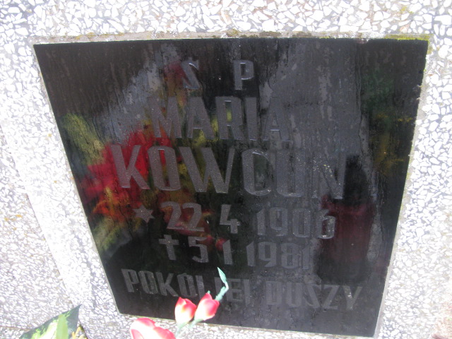 Maria Kowcun 1906 Biały Bór - Grobonet - Wyszukiwarka osób pochowanych