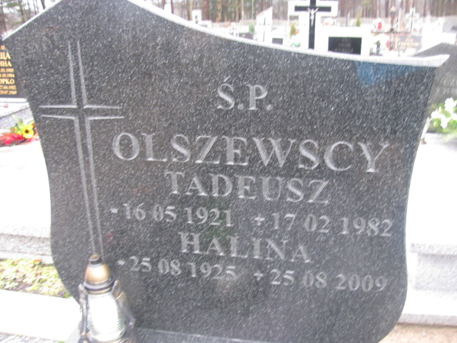 Halina Olszewska 1925 Biały Bór - Grobonet - Wyszukiwarka osób pochowanych