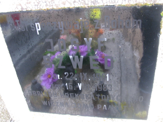 Józef Szwed 1901 Biały Bór - Grobonet - Wyszukiwarka osób pochowanych