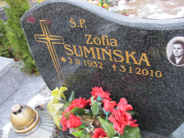 Zofia Sumińska 1932 Biały Bór - Grobonet - Wyszukiwarka osób pochowanych